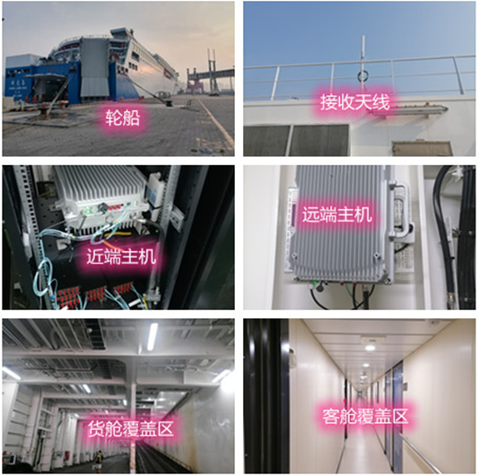  大竹海上游轮轮船渔船覆盖案例